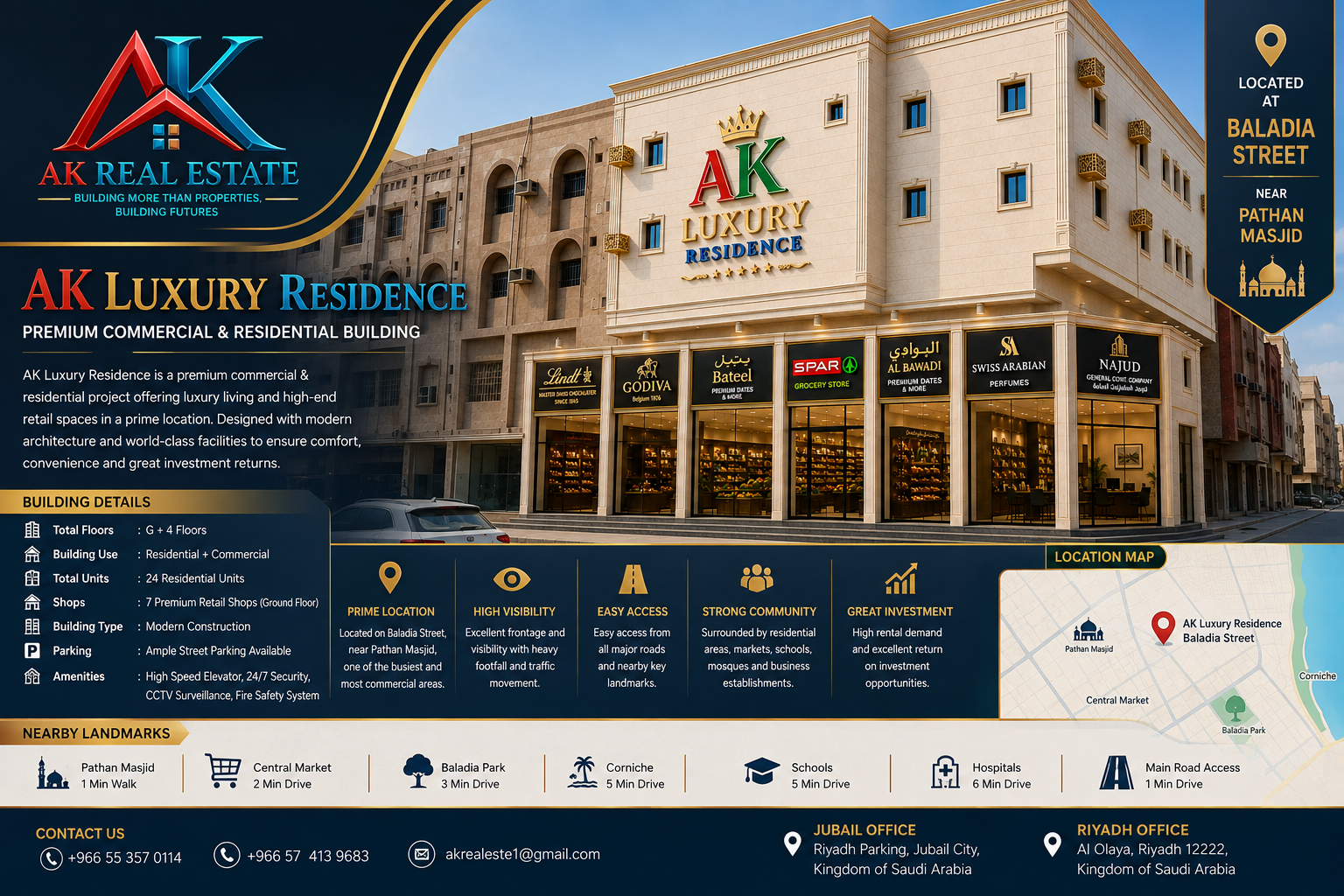 AK Luxury Residence Details