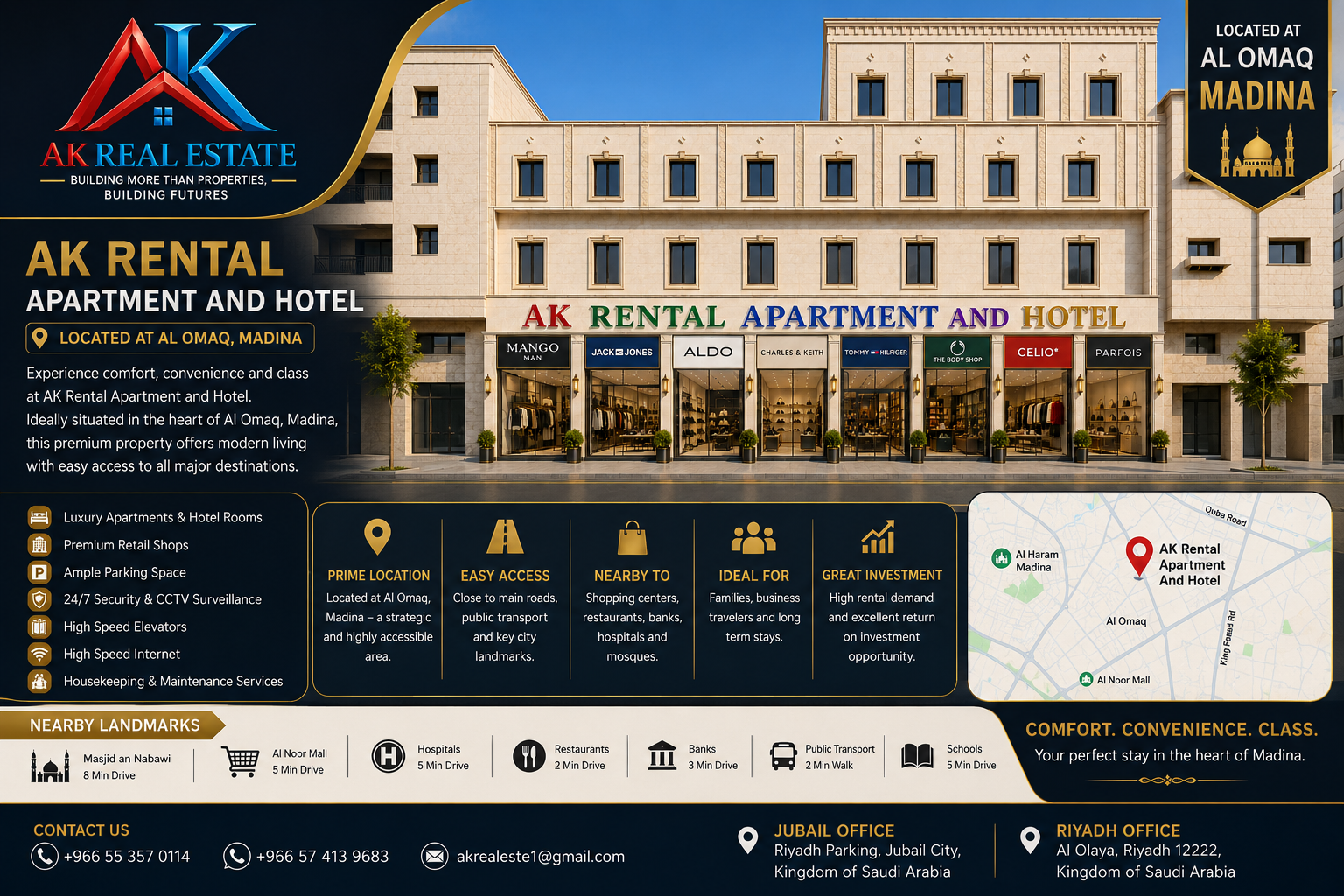 AK Rental Apartment & Hotel Details